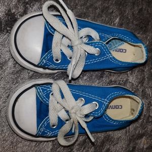 Blue Toddler Converse Size 5